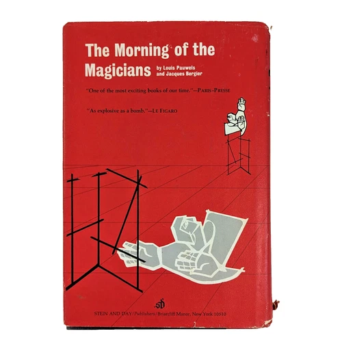 Louis Pauwels, J Bergier MORNING OF THE MAGICIANS 1974 HC DJ VG 3rd Stein print - 画像13/14