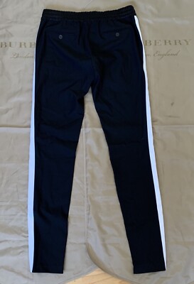 Pantalon De Survêtement Balmain Smoking - Rayures Noir Et Blanc - Taille 50 - Neuf Sans Étiquettes