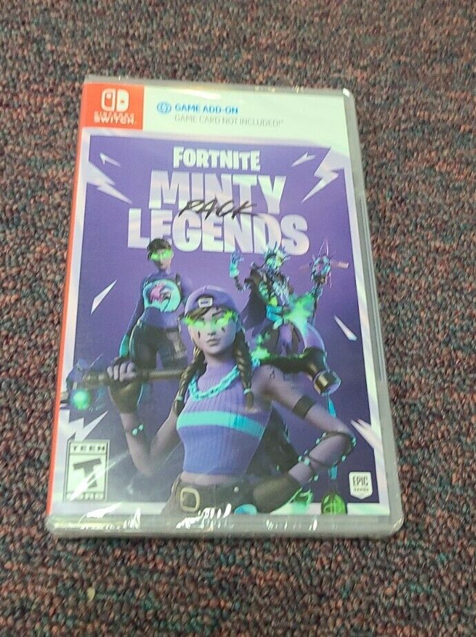 【NEW SEALED】 FORTNITE Minty Legends Pack 【Nintendo Switch GAME ADD-ON 】