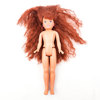 Vintage Barbie  Doll 1991 Redhead Ginger Whitney Nude Stacie Friend