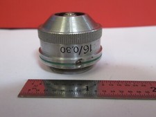 ZEISS WINKEL EPI 16X GERMANY OBJECTIVE MICROSCOPE PART AS PICTURED 4B-A-62
