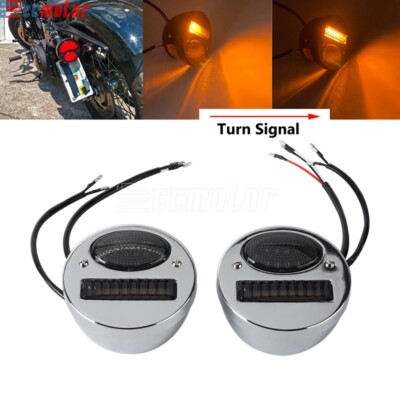 Retro LED Tail Light Turn Signal Lamp For Ford Model A Custom Hot Rat Street Rod