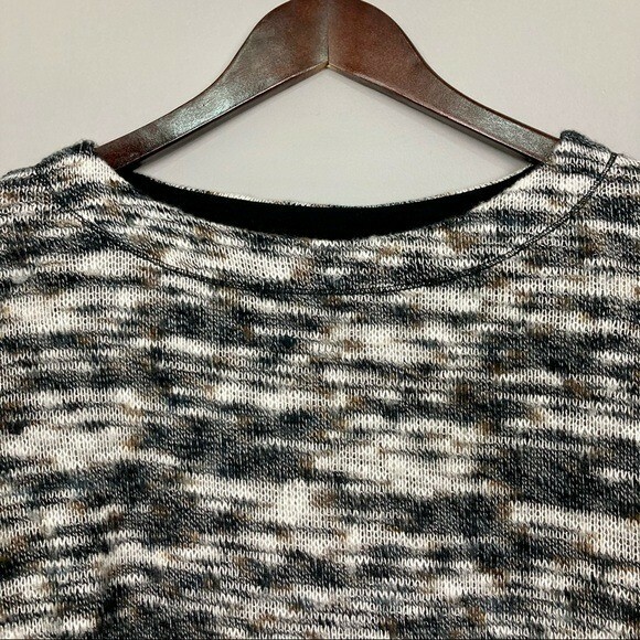 Anthropologie Marled Knit Boxy Sweater Women display picture 1