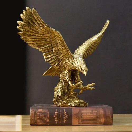 Figur Tier Adler Neuheit Harz geschnitzt modern goldfrei Ständer Dekor - Bild 17 von 28
