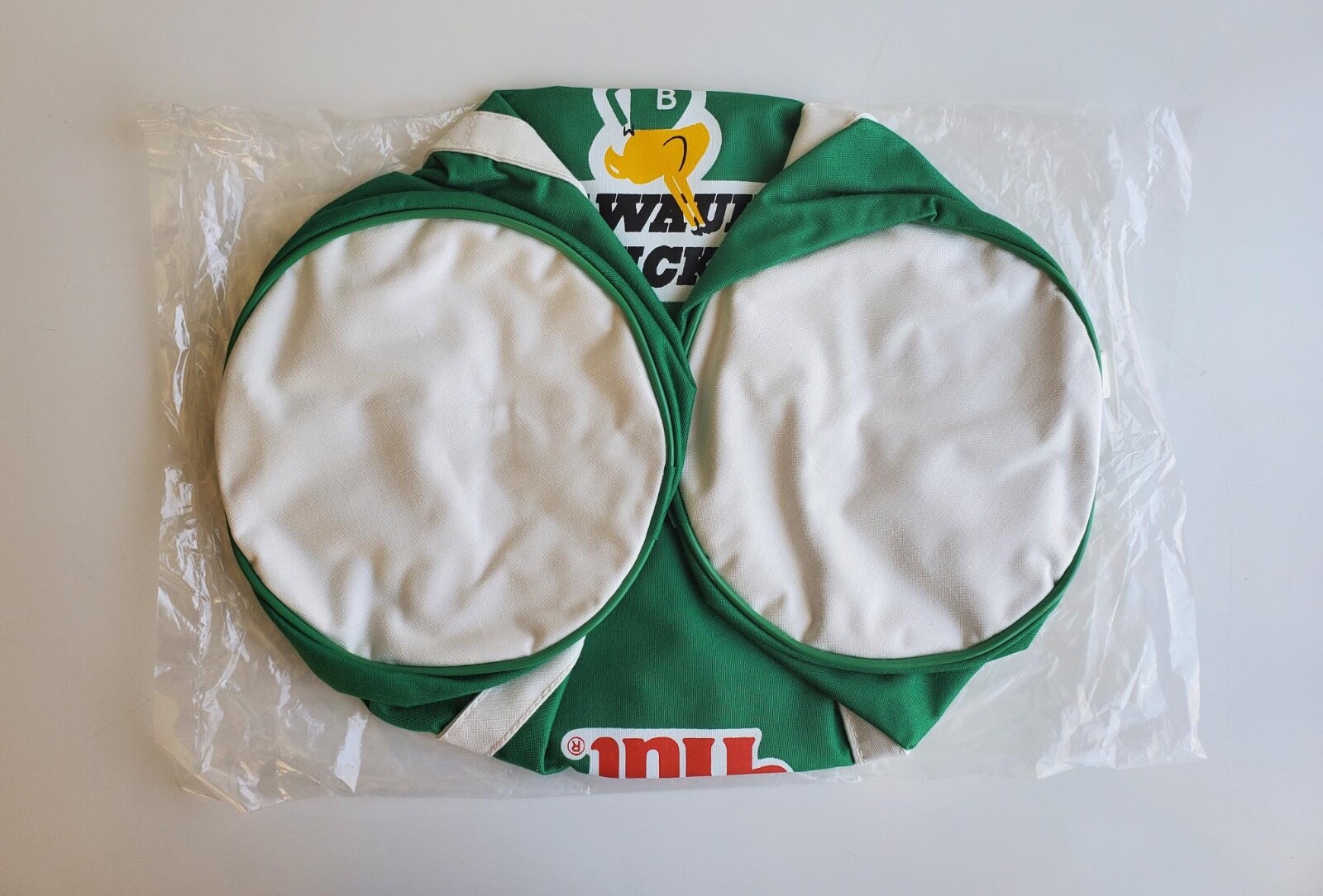 Vintage Milwaukee Bucks 80's Vintage Pizza Hut Canvas Duffel Bag NEW OS