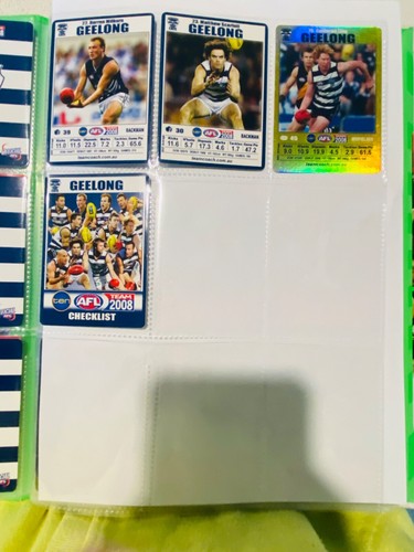 Mix 2008 AFL Teamcoach - Gold & Silver and regular cards with free Album - Picture 10 of 20