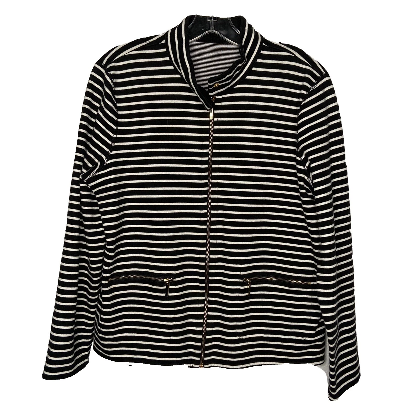 Corta-vento Lauren Ralph Lauren Listrado Casacos, jaquetas e Coletes para mulheres