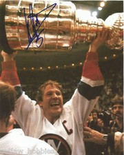 New York Islanders Denis Potvin Signed Autographed 8x10 COA