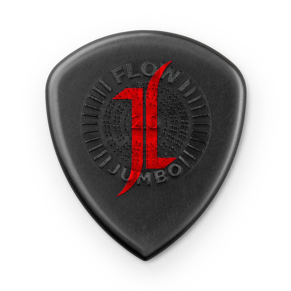 Dunlop Jeff Loomis Signature Custom Flow 2.0mm Jumbo Guitar Picks, 3-Pack