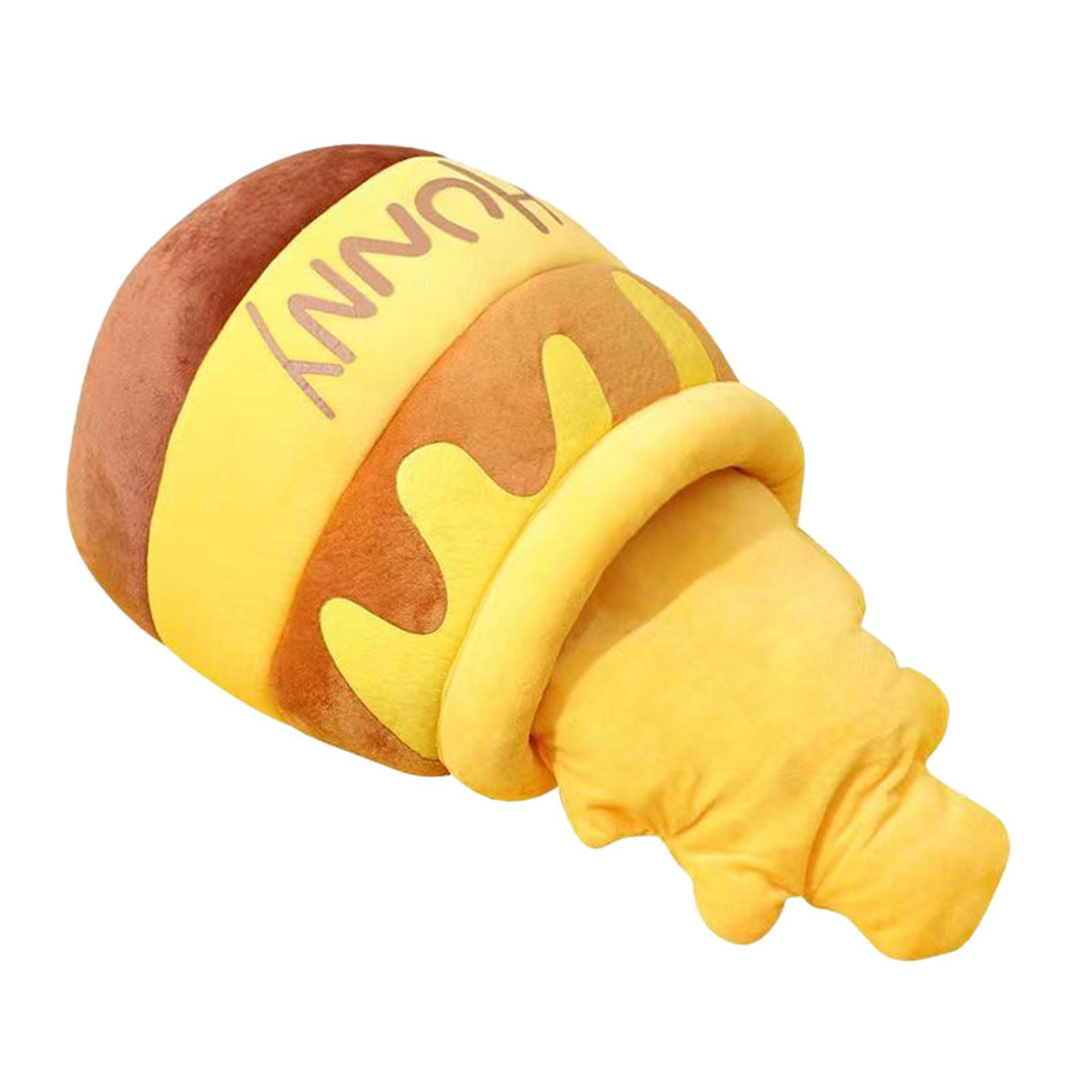 Cat Bed For Indoor Cats Pet Bed Nest Cute Removable Cushion Honey Pot cat-bed-for-indoor-cats-pet-bed-nest-cute-removable-cushion-honey-pot