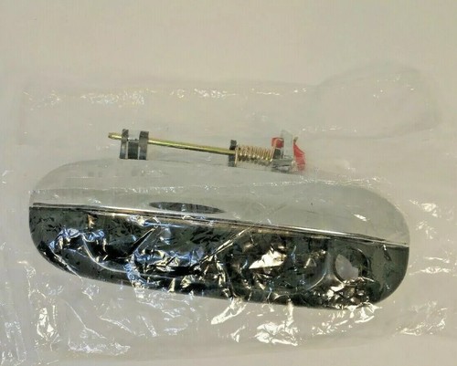 Exterior Door Handler For Envoy trailblazer Black & Chrome Front Driver Side NIP - Picture 4 of 9