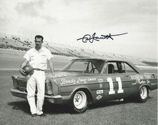 NED JARRETT - NASCAR LEGEND SIGNED AUTHENTIC 8x10 PHOTO w/COA GRAND NATIONAL