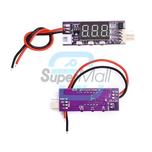 DC 12V 3A 4Wire PWM PC CPU Fan Temperature Control Thermostat Speed Controller - Bild 6 von 12