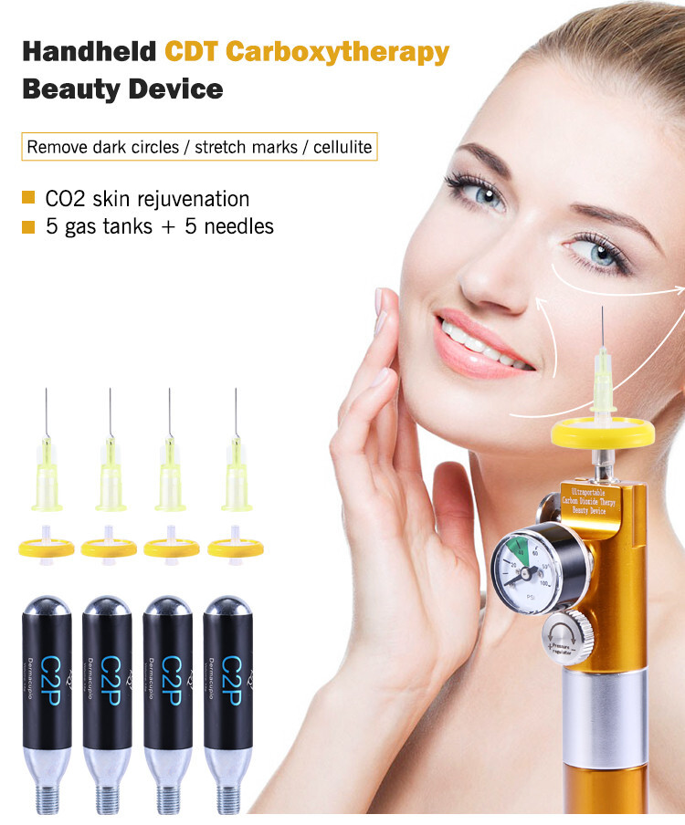 CDT Skin Breath Beauty Machine Carboxytherapy Eye Wrinkle Stretch Marks Removal