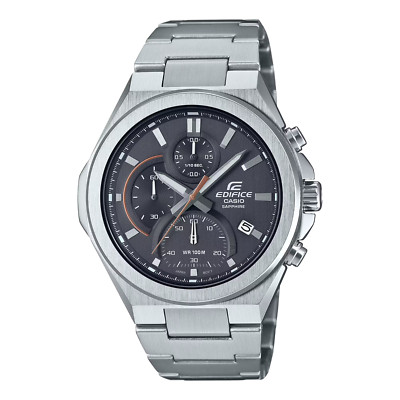 Casio Men's Date Timer Quartz Silver Stainless Steel Watch 48 MM EFB700D-8AV