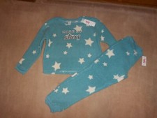 NWT Justice Girls "Made of Stars" Sherpa 2-Piece Pajama Set  Size 10 PLUS