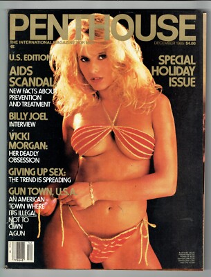PENTHOUSE MAGAZIN 1985/12=SOPHIE FAVIER=RENEE COLBERT=LORI BAKER=BILLY JOEL