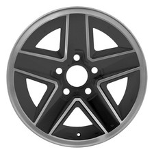 Reconditioned 15x7 Painted Black Wheel fits 560-01607