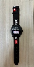 Diesel On AXIAL Smartwatch DZT2022 Blue Brutalism Multilayer Used From Japan