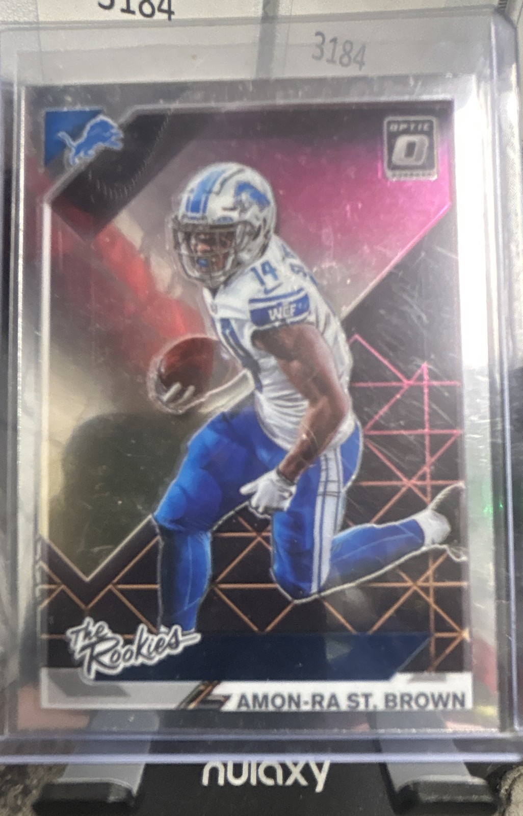 2021 Panini Donruss Optic - The Rookies Amon-Ra St. Brown #TR-17 (RC)