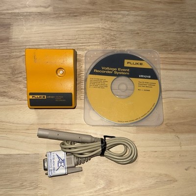 Fluke VR101S Voltage Event Recorder Power Quality Analyzer Tester - Untested