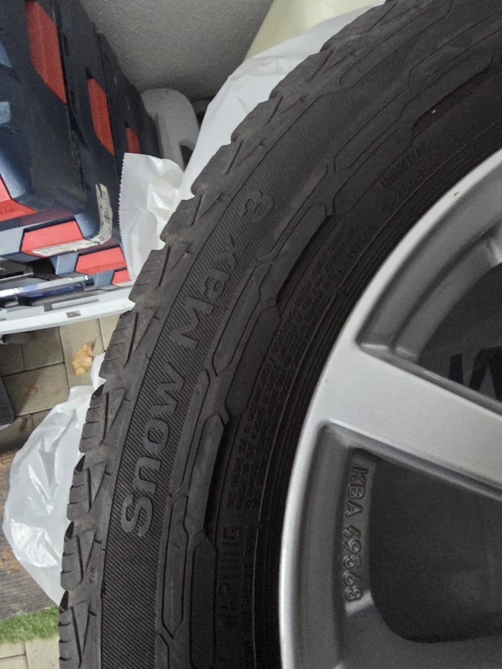 4 Stk. Winter Kompletträder Uniroyal 195/60R16 auf Alufelgen - Bild 3 von 4