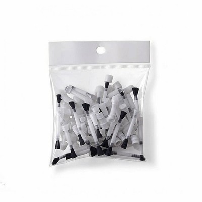 50 Stück Ersatz Nagelbürstenkopf abnehmbarer Applikator Salonqualität