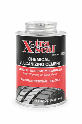 X-Tra Seal Tire Tube Patch Chemical Vulcanizing Cement 32oz (.9436 Liters)