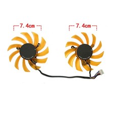 Graphics Card Cooling Fans for ZOTAC GTX650ti Boost 2GB Extreme Edition HA
