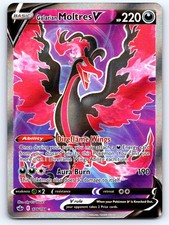 Galarian Moltres V (Full Art) 176/198 SWSH06: Chilling Reign NM on eBay