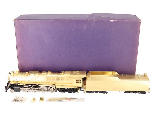 US Hobbies 1747 O Messing L & N 2-8-4 Dampflok & Tender (2-Schienen) / Box | Zustand: Used