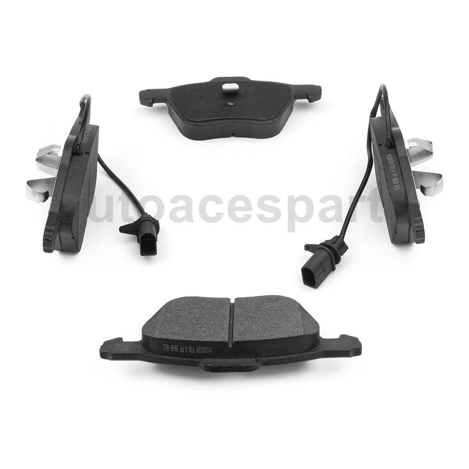 Juego de pastillas de freno delanteras rotores para Volkswagen EuroVan 2,5 L 2001-2003 Foto 4 de 4