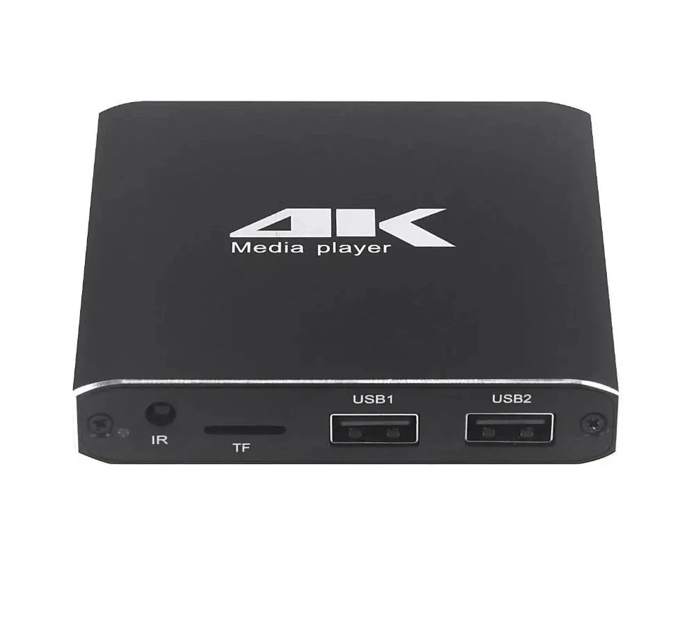 Advertising Player Mini 4K Media Player Support Micro SD TF Card USB Disk 1080P - Image 3 of 4