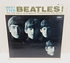 The Beatles  Meet The Beatles!  CAPITOL RECORDS LP Excellent West Coast Pressing