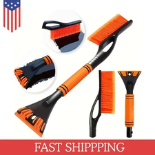 Anti-Scratch Ice Scraper for Car - Detachable Snow Brush, Durable & Easy to Use