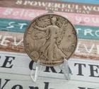 1939 S 90%  Silver Walking Liberty Half Dollar  good looking coin  TP-10898