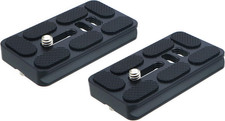 Quick Release Plate Aluminum PU-70 70mm Arca Swiss Style with 1/4 Inch D-Ring