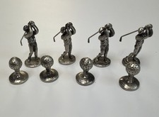 Golf Themed 2  Chess Figures Lot of 8