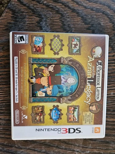 Professor Layton and the Azran Legacy (Nintendo 3DS, 2014) CiB