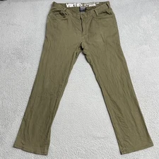 Viktos Operatus XP Pants Mens 36x32 Green Tactical Cotton Blend Casual Outdoor