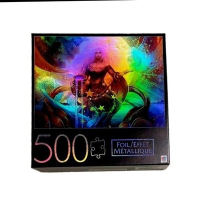 Sea Sun Stars 500 Piece Foil Jigsaw Puzzle 18x24 Milton Bradley NEW SEALED