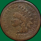 1875 Indian Head Cent Good G Coin #35471