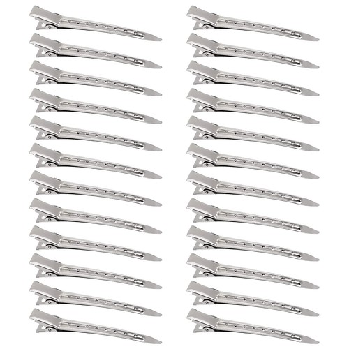 24Pcs Duck Billed Hair Clips for Styling Sectioning, Metal Hair Clips for Wom...