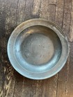 Antique English Pewter Charger London Touch Marks 18th / 19th Century AAFA — photo 3