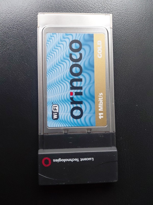 Lucent/Avaya PC24E-H-FC Orinoco PCMCIA Wireless Wi-Fi Mac/PC - Gold (11163349)