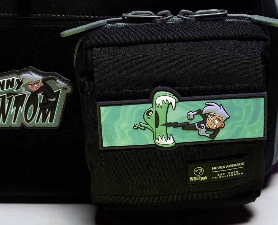 Nickelodeon Danny Phantom Wolfpak Official Licensed 30L Duffle Bag