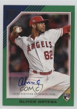 2022 Topps Gallery Rookie Auto Green 20/99 Oliver Ortega #RA-OO Auto 2f9