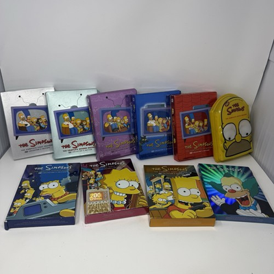 #ad The Simpsons DVD Collectors Seasons 1 7 9 11 {123456791011} $123.49