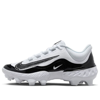 Nike Alpha Huarache Elite 4 Low MCS SZ 8.5 White Baseball  display picture 1