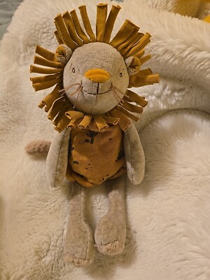 Paprika Lion Plush Baby Toy Moulin Roty Sous Mon Baobab Security Lovey Fast Ship